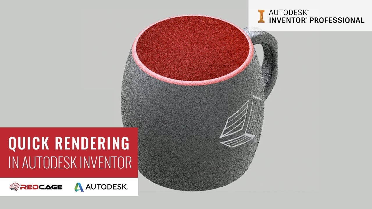 How to Ready a Model for Quick Rendering in Autodesk Inventor Studio
