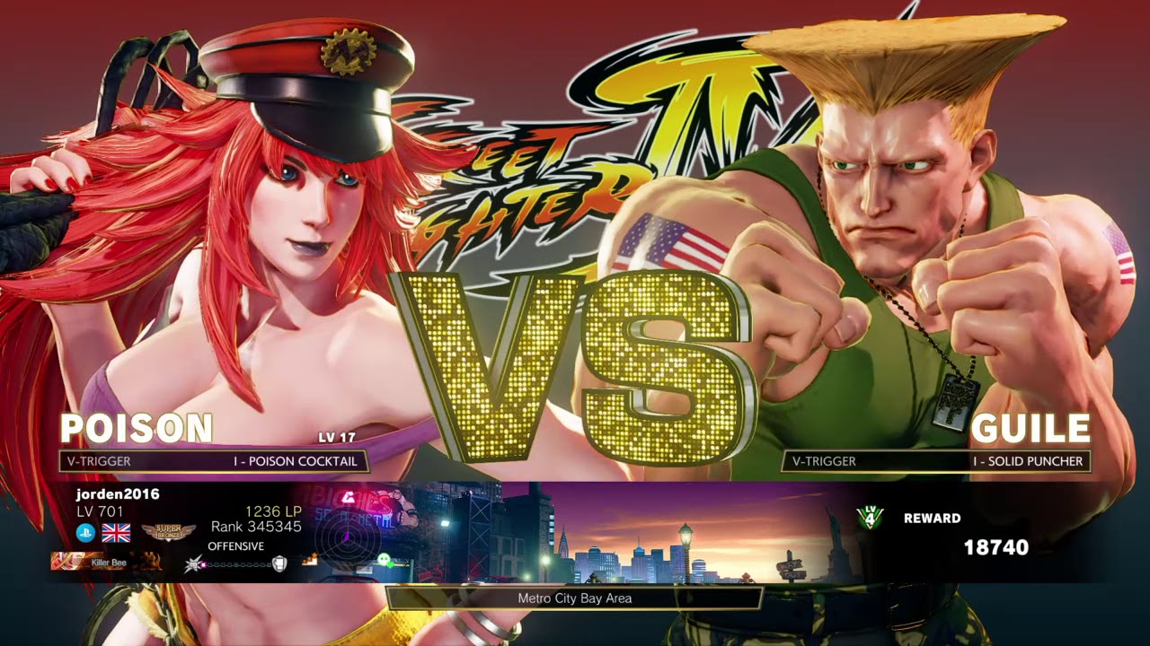 STREET FIGHTER V Poison Arcade (SF4)