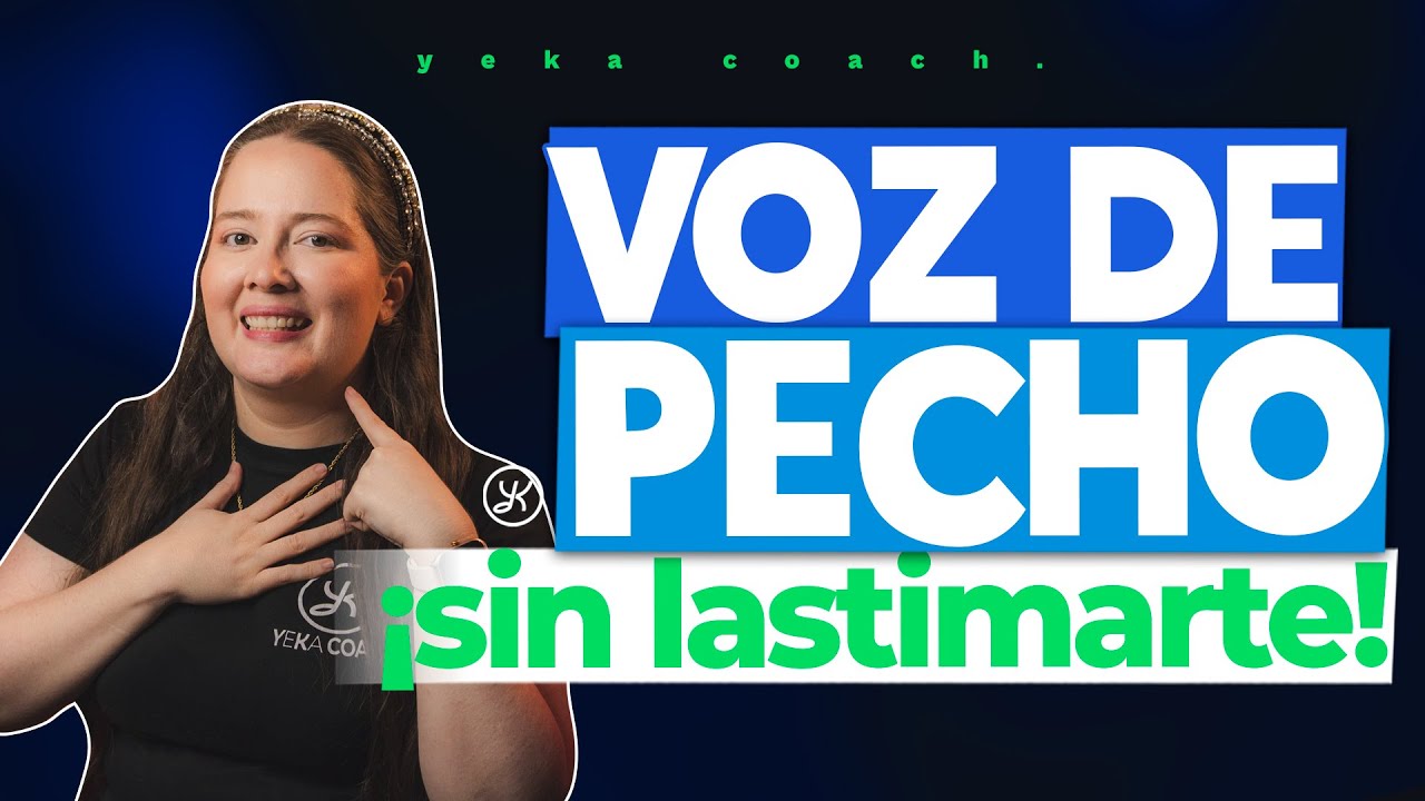 CÓMO CANTAR AGUDOS (NOTAS ALTAS) CON VOZ DE PECHO SIN LASTIMARTE LA GARGANTA | YEKA COACH