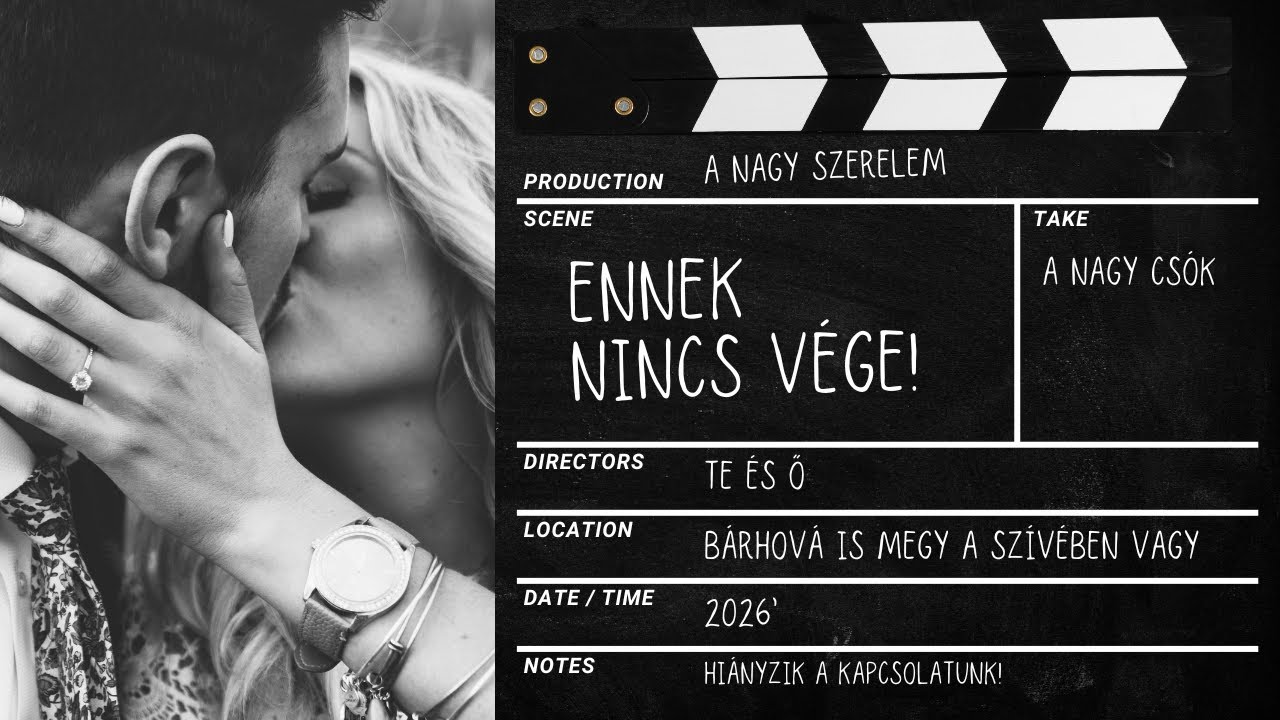 Ennek nincs vége!♥️Hiányzik a kapcsolatunk! 😍Bárhová is megy, a szívében magával visz téged!.♥️