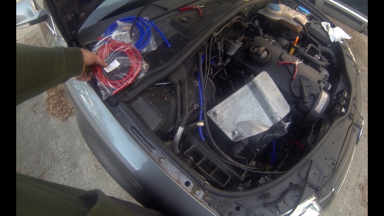 Замена вакуумного шланга Passat 2005 года