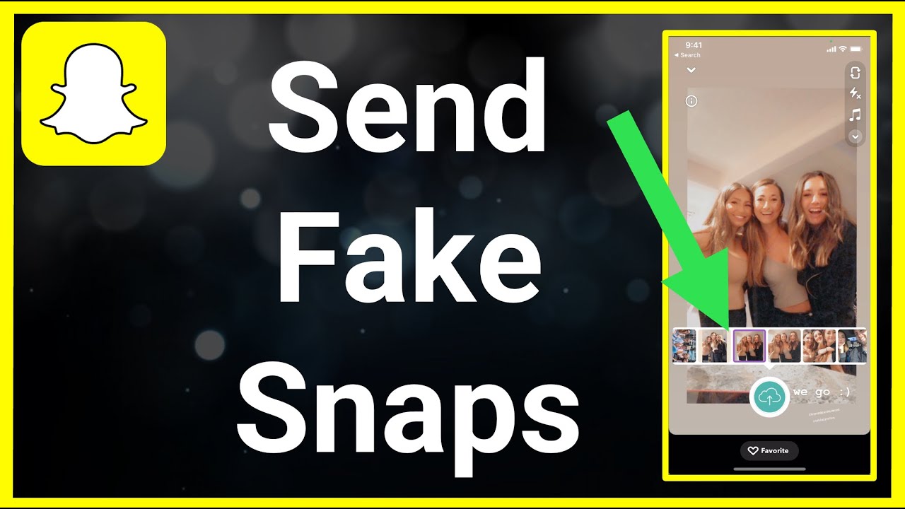 How To Send Fake Snaps On Snapchat