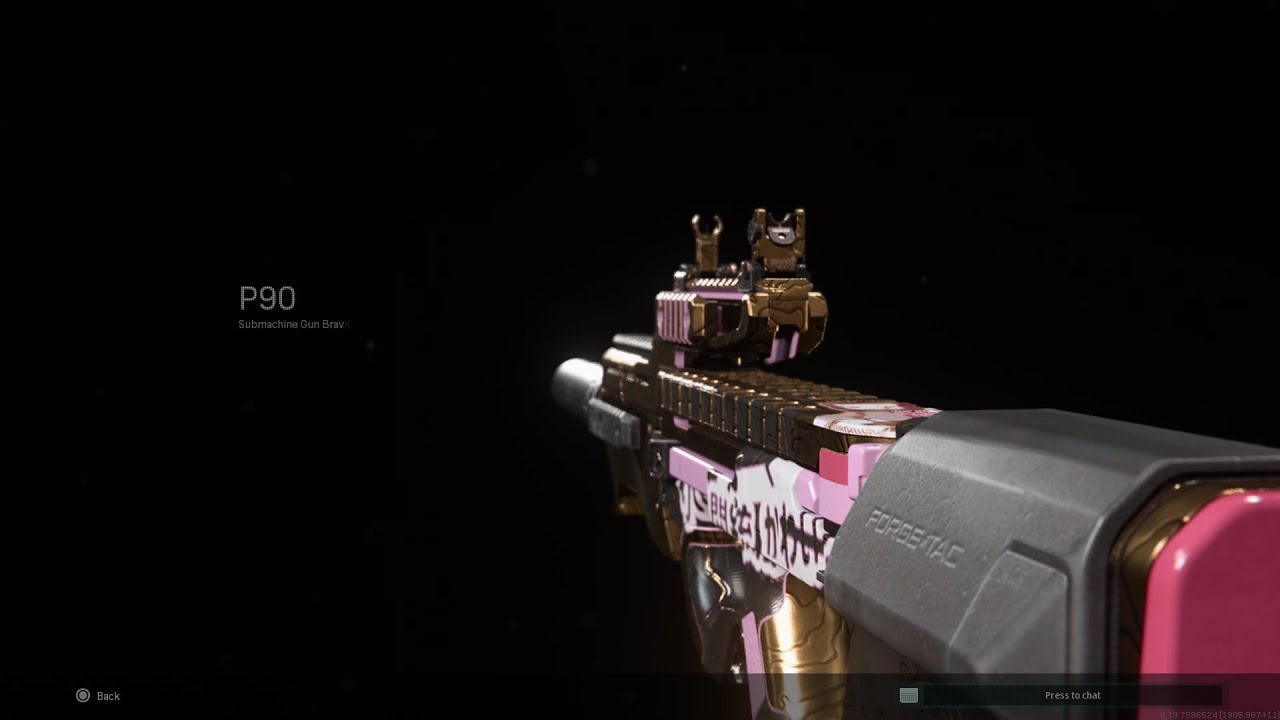OVERPOWERED P90 CLASS SETUP COD MW