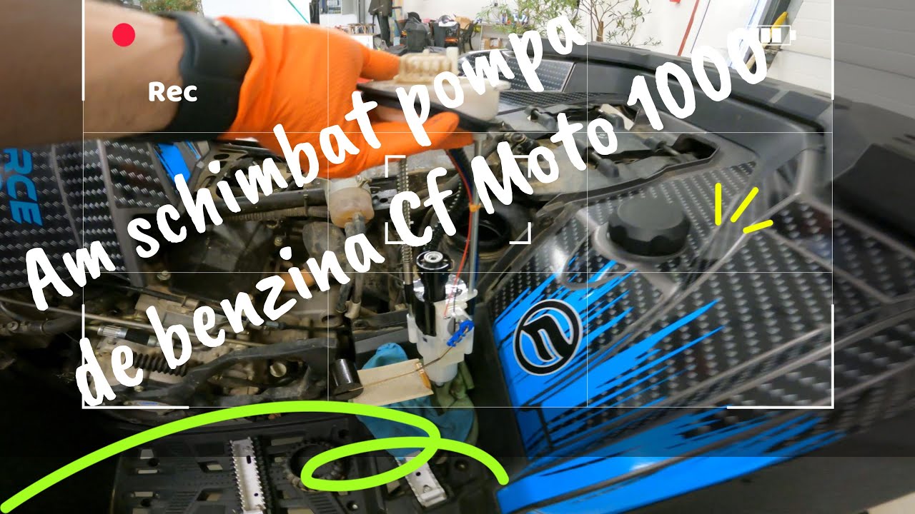 Am schimbat pompa de benzina Kemso la Cf Moto 1000