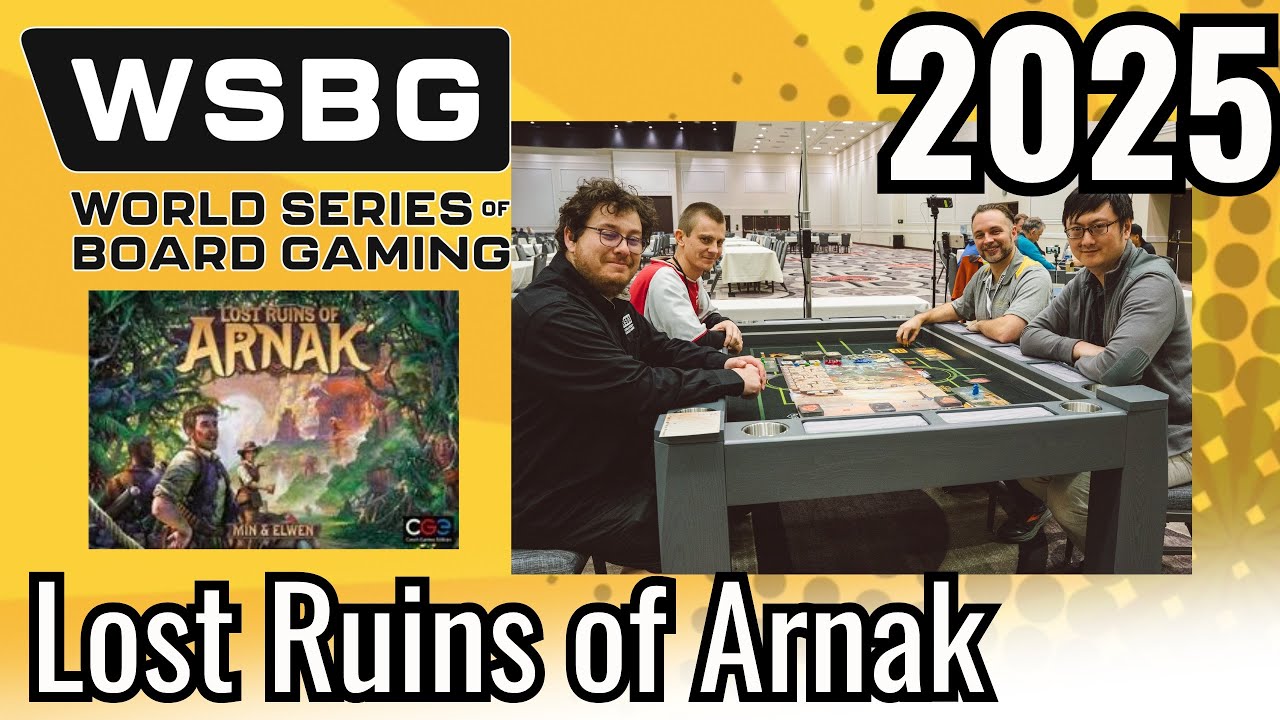 Lost Ruins of Arnak - World Series 2025 - WSBG Ring Final