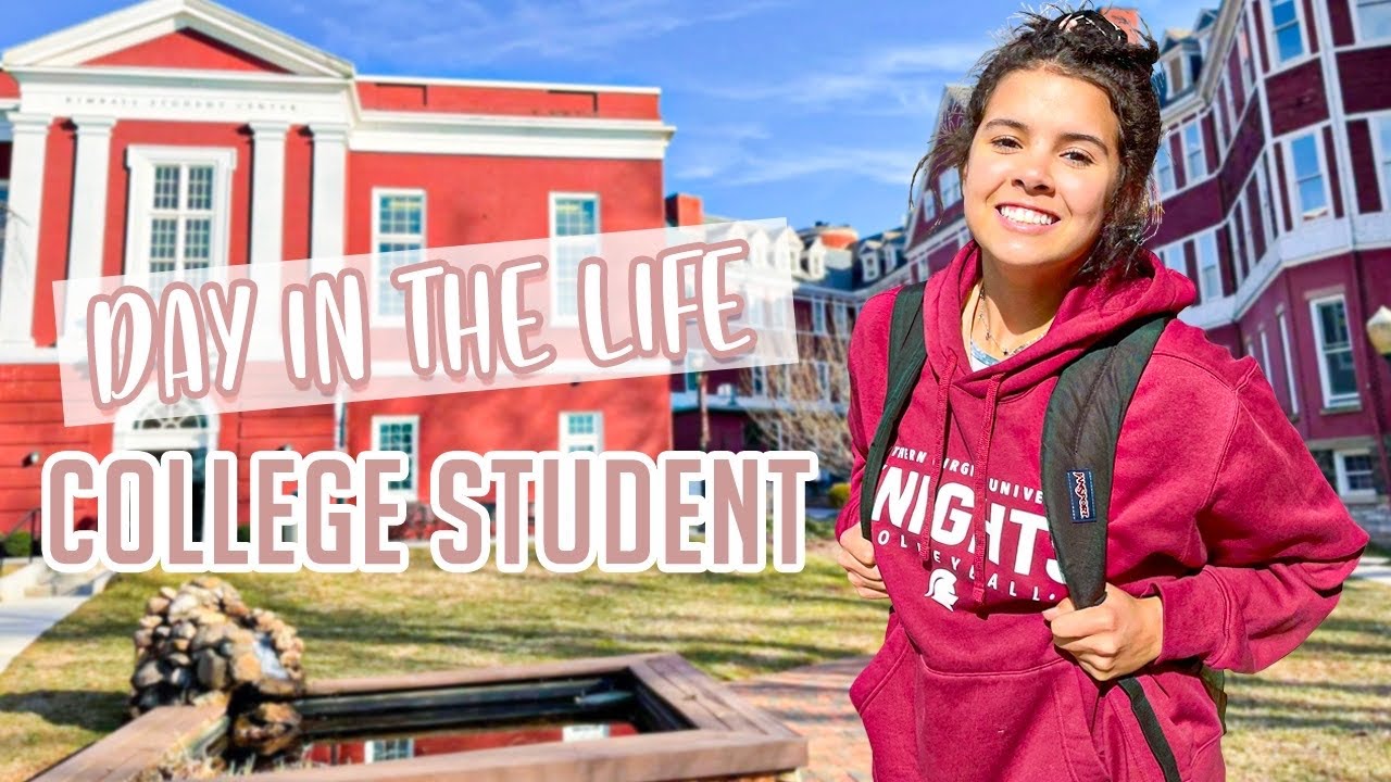 day in the life of a COLLEGE FRESHMAN!