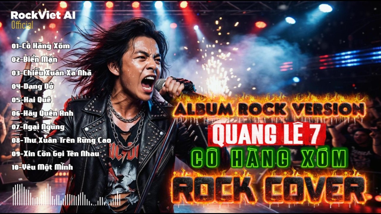 ALBUM ROCK VERSION - QUANG LÊ BẤT HỦ 7 - ROCK METAL NGHE LÀ NGHIỆN | ROCK COVER SẠC ĐẦY NĂNG LƯỢNG