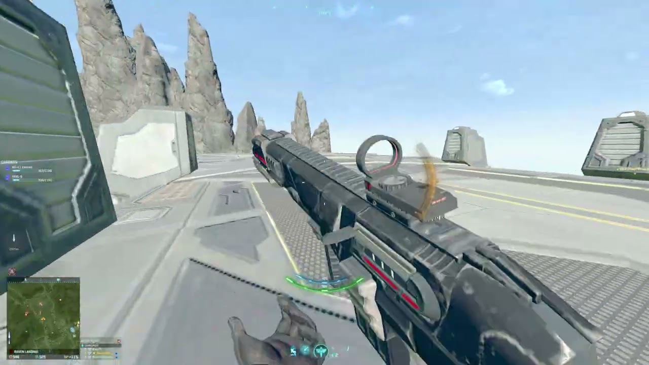 Planetside 2 TRAC 5 gameplay