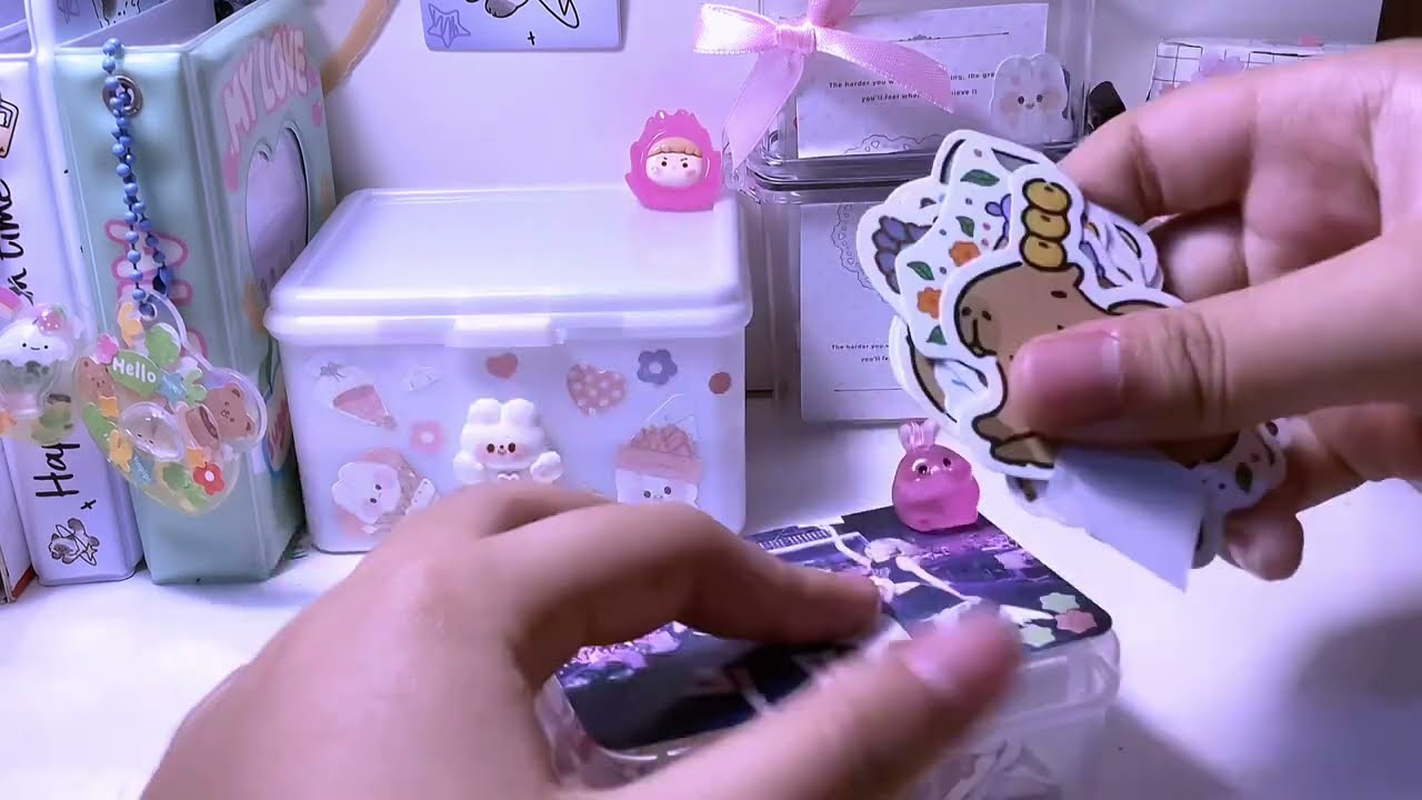 🍥Packing lomo card Líaaa🐥🎀🍥w mee, pack chs 😚😉💗🌟