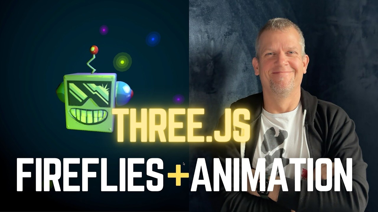 Изучите Three.js: систему анимации и эффект светлячков