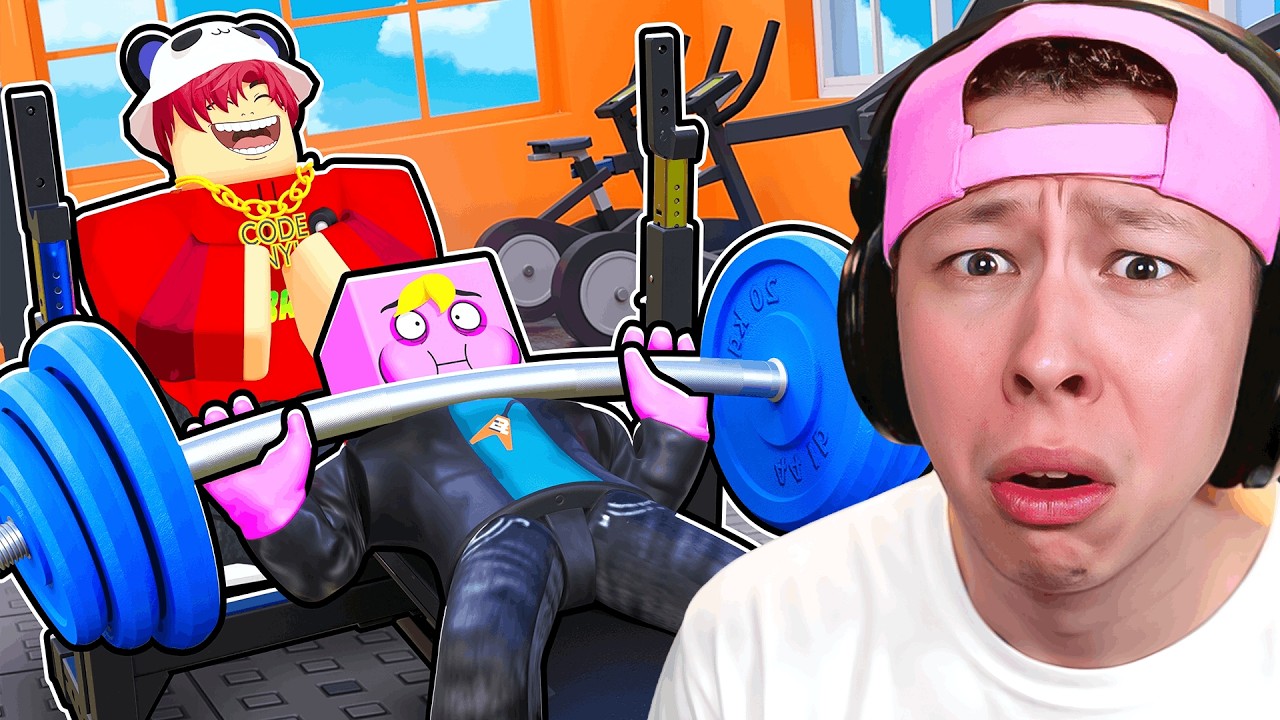 We Trolled Each Other in Roblox MUSCLE LEGENDS...