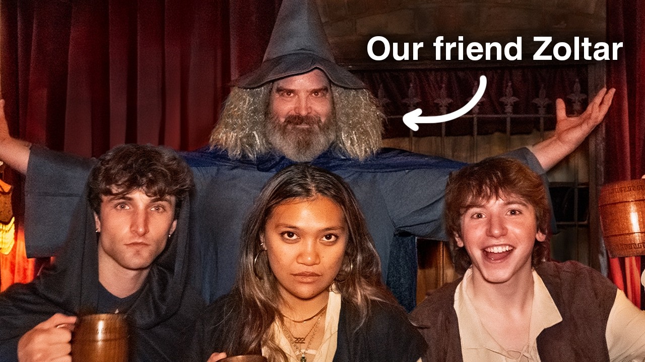 Пить пиво с волшебником