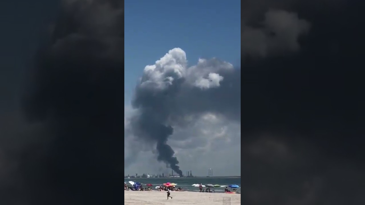 explosion at the largest oil refinery romania