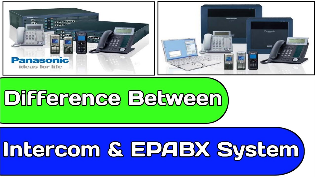 What is the Difference Between Intercom, PBX, EPABX & KTS System | What is EPABX System | EPBX | KTS