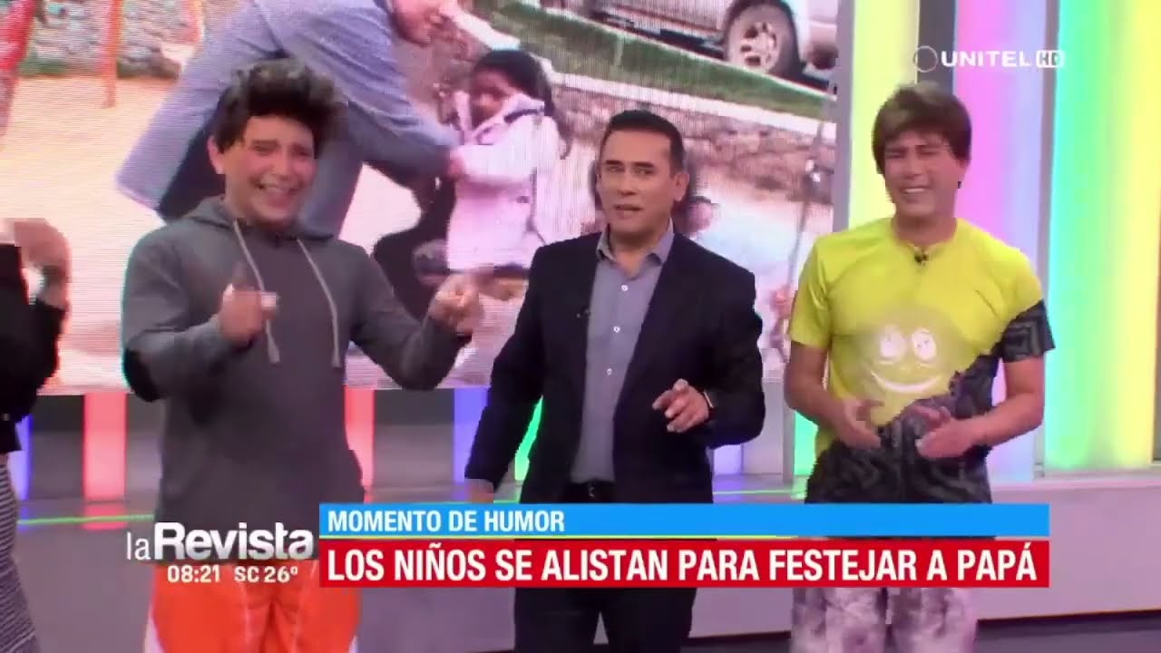Los niños se preparan para festejar a los padres en su día