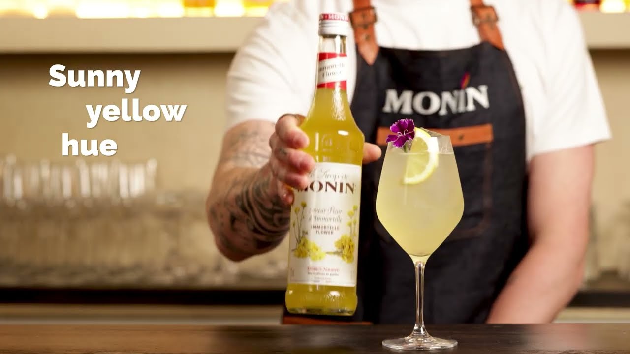 Innovation 2026 - Le Sirop de MONIN Immortelle Flower