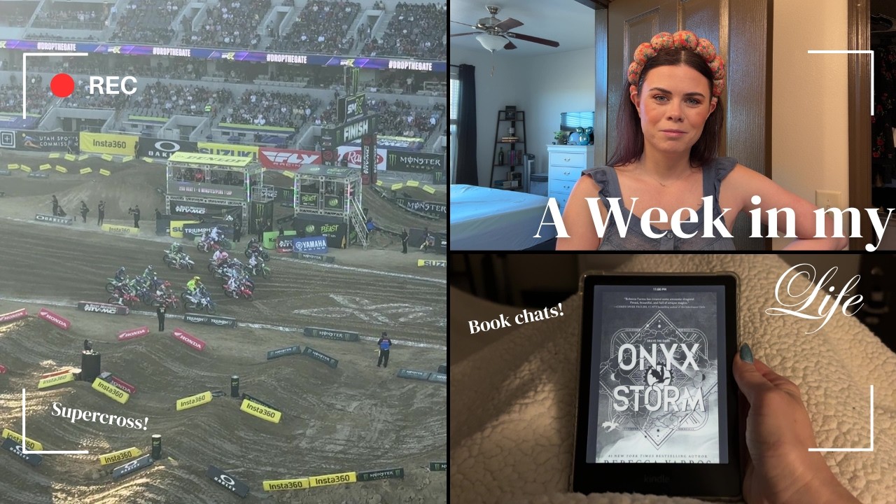 A Few Days in my Life! ACNH Update, Supercross, and Book Chats!