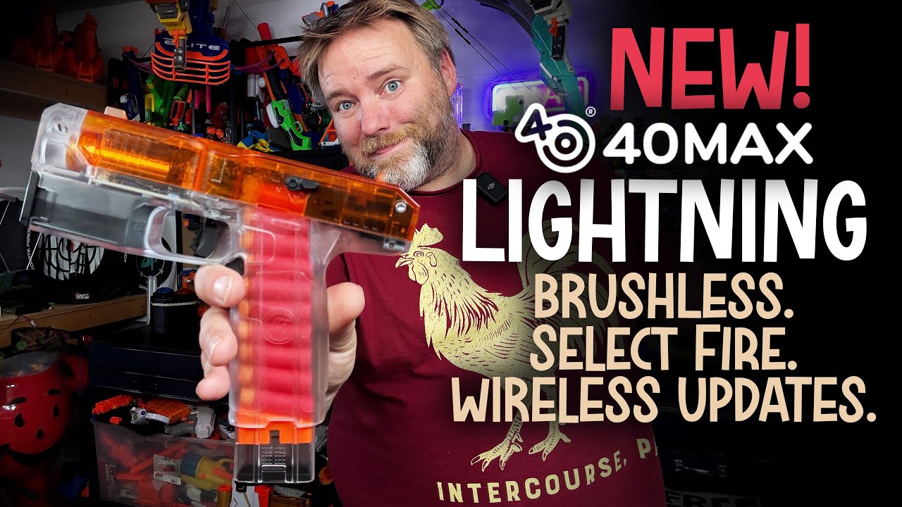 40MAX made a brushless blaster?! The Lightning from AIT TOY & 40MAX