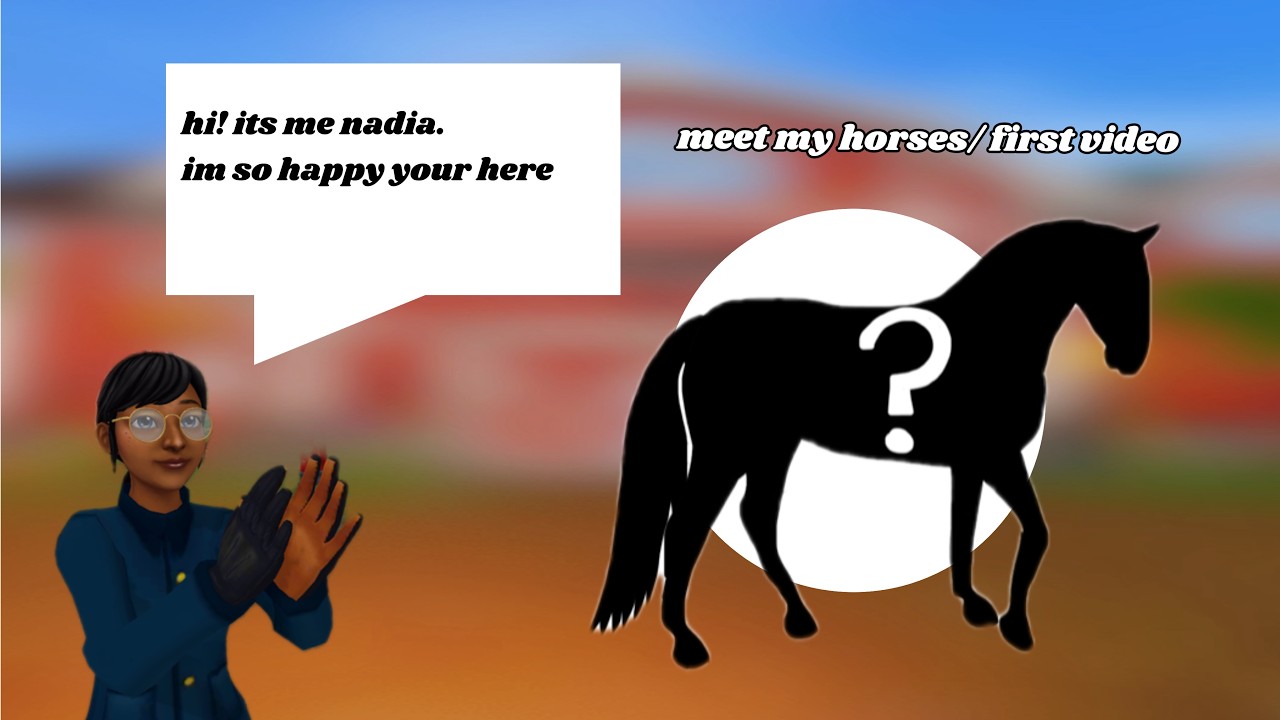 meet my horses/ first video. Star stable