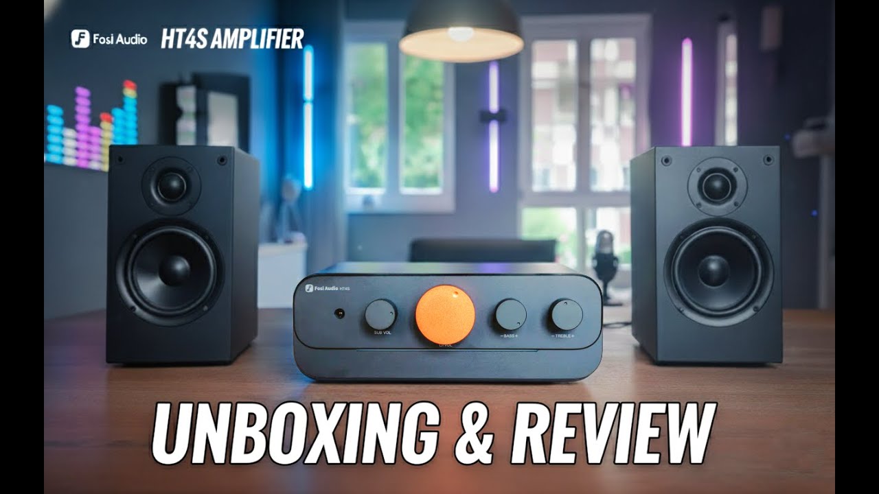 Распаковка и тестирование Fosi Audio HT4S