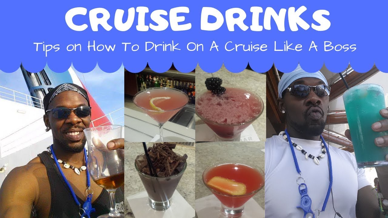 How I Drink On A Cruise LIKE A BOSS!!! | Cruise Vacation Drinking Tips by Vacation Chris