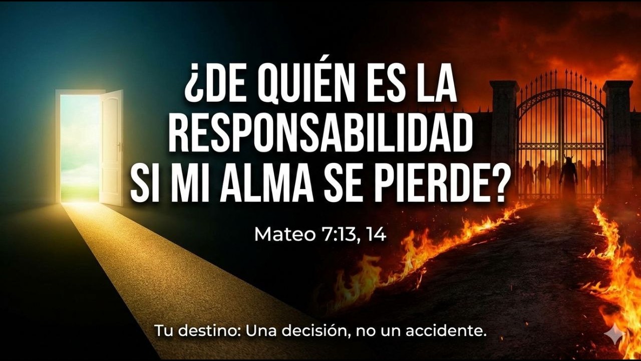 ¿De Quién Es La Responsabilidad si Mi Alma Se Pierde? | Mateo 7: 13-14 | #225