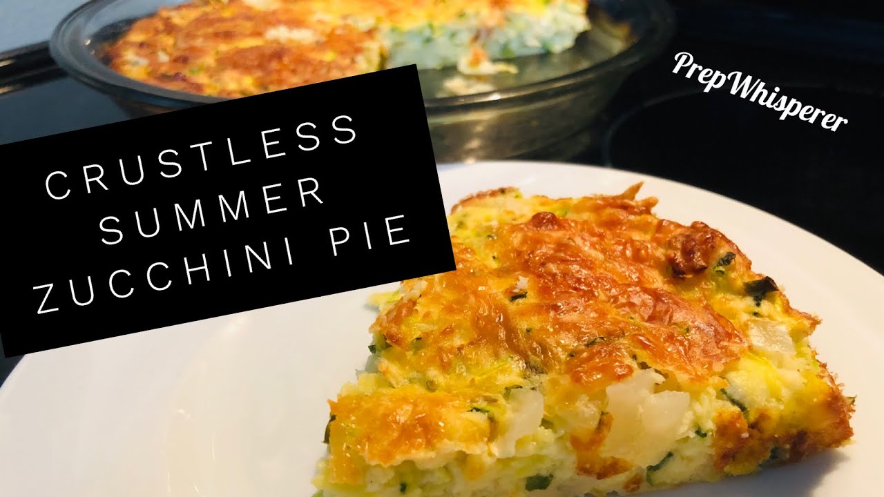 Crustless Summer Zucchini Pie - Skinnytaste 3 WW SmartPoints