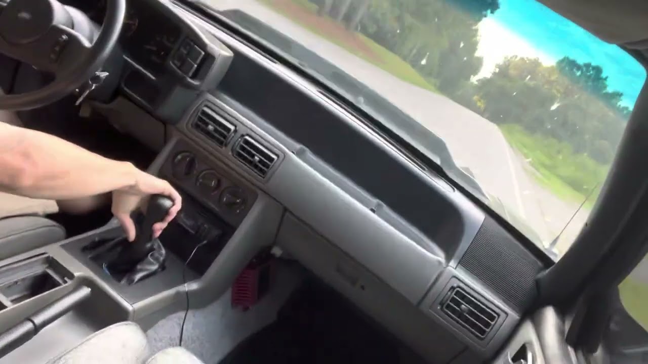 Foxbody Jones full boar mufflers dumped