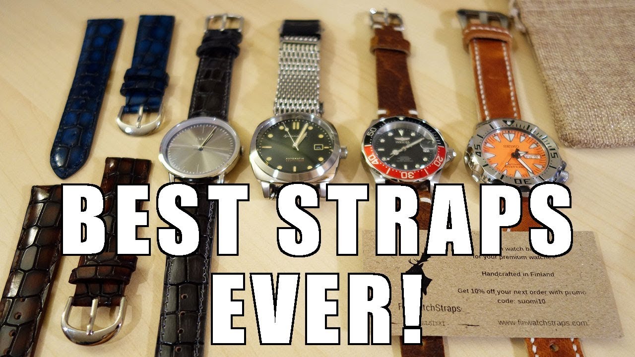 Awesome straps from Time Strap UK and Fin Watch Straps! - Perth WAtch #148