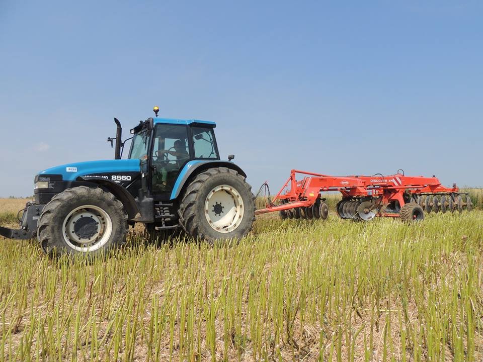 Talerzowanie 2015   ✪ New Holland 8560  ✪  KUHN Discover XM 28  ✪ Gorajec-Zastawie  ✪