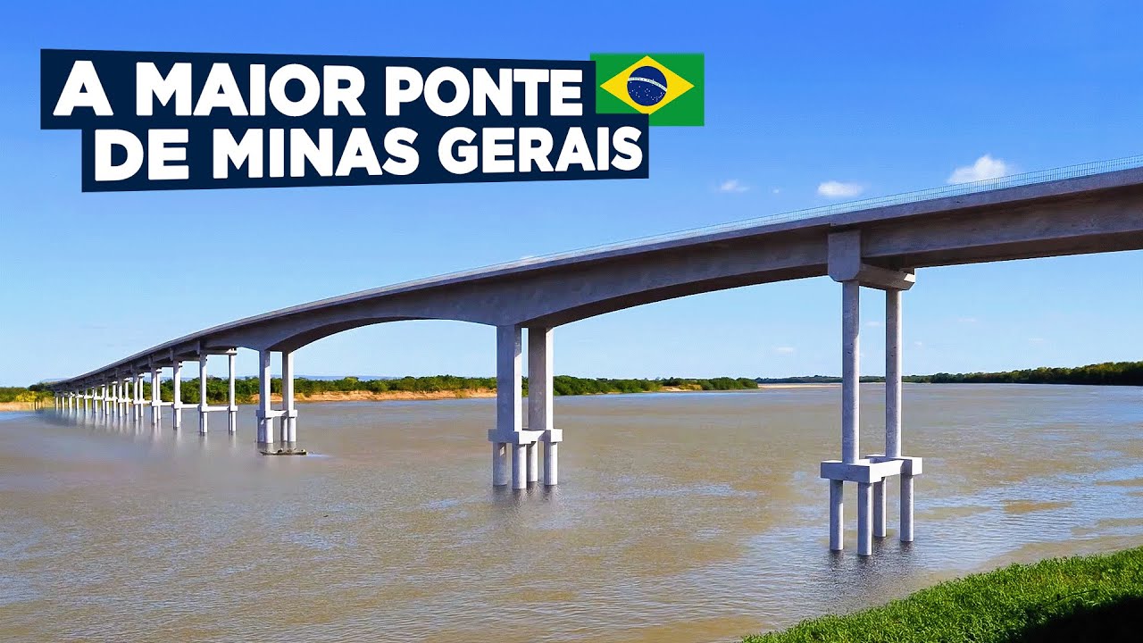 Começou a Construção da Maior Ponte de Minas Gerais sobre o Rio São Francisco