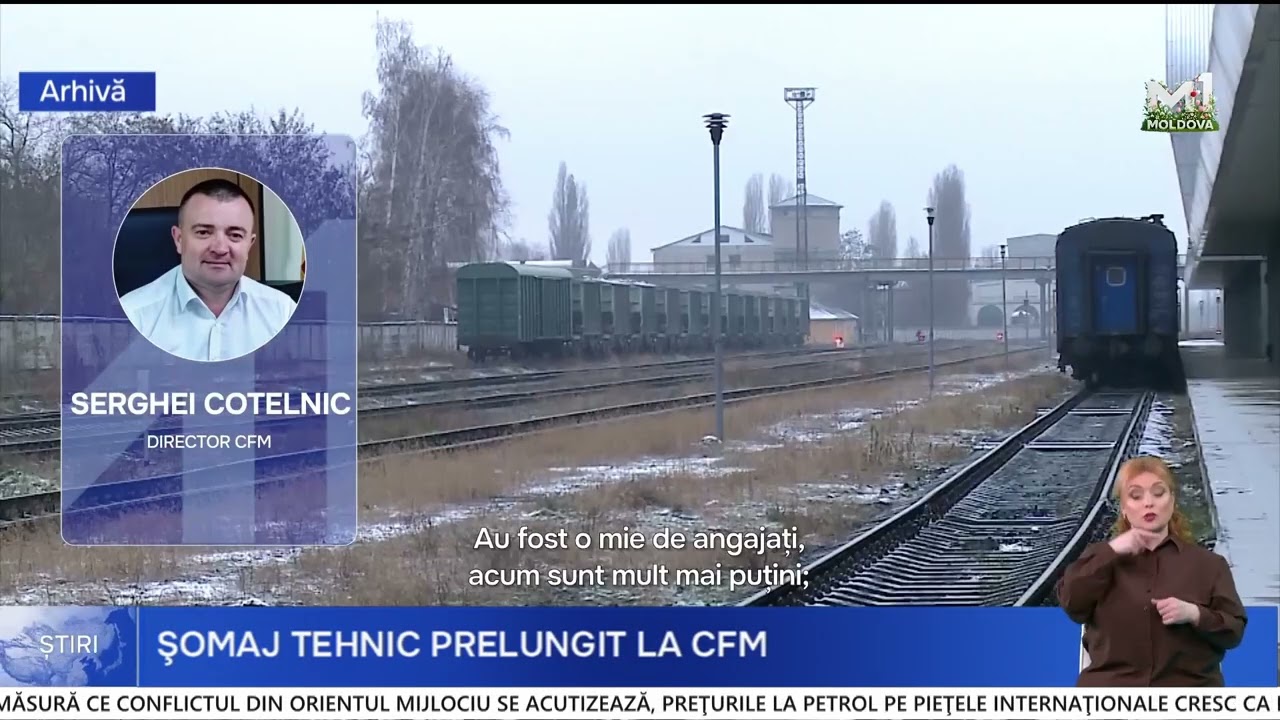 Circa 600 de angajaţi de la CFM rămân în concendiu forţat până la sfârşitul lunii martie