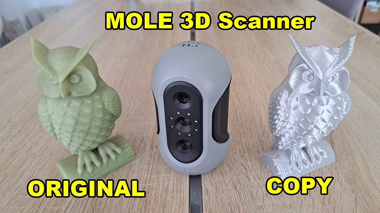 3DMakerPro Mole 3D scanner review - a great scanner for mid-size objects