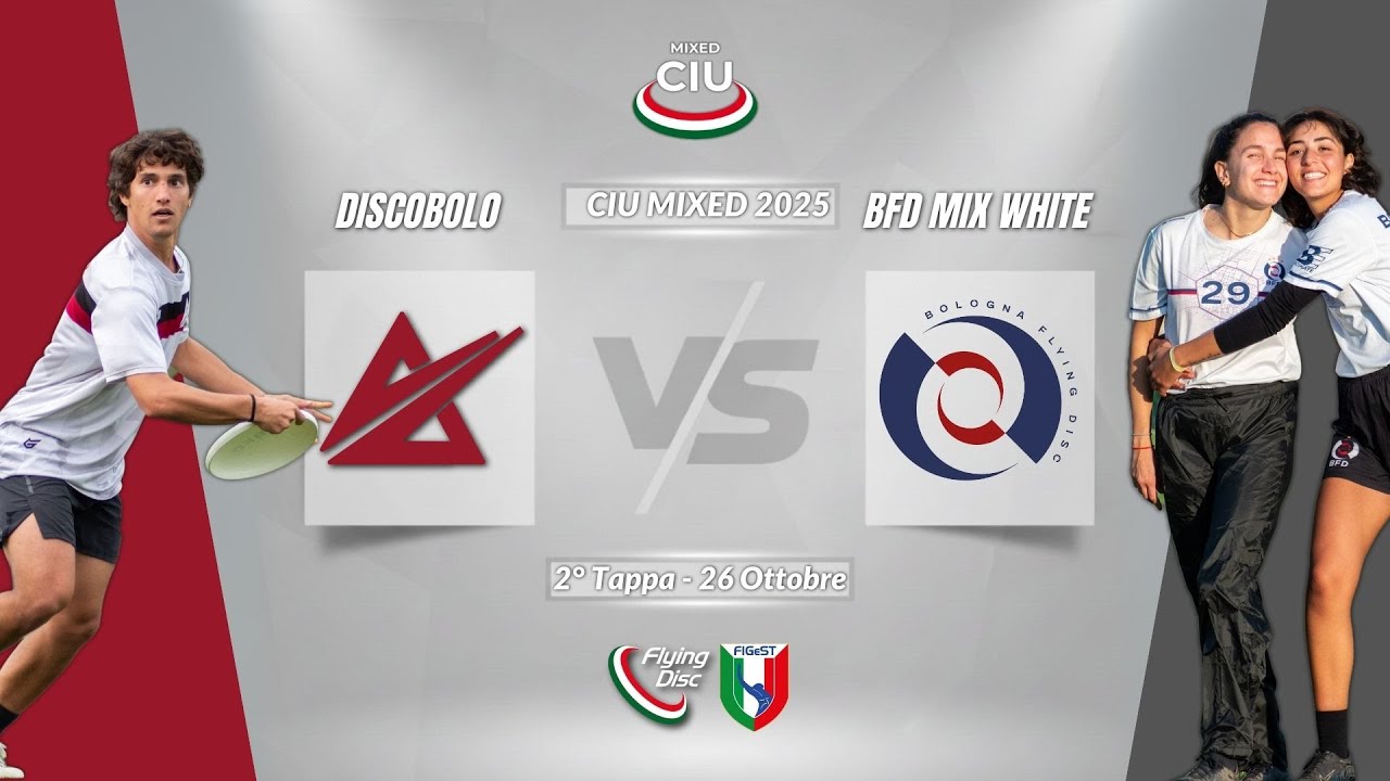 Discobolo vs BFD Mix White - Pool Game - CIU Mixed Serie A 2025