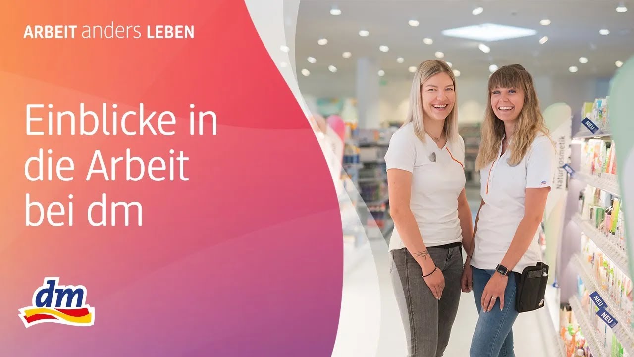 Einblicke in die Arbeit bei dm