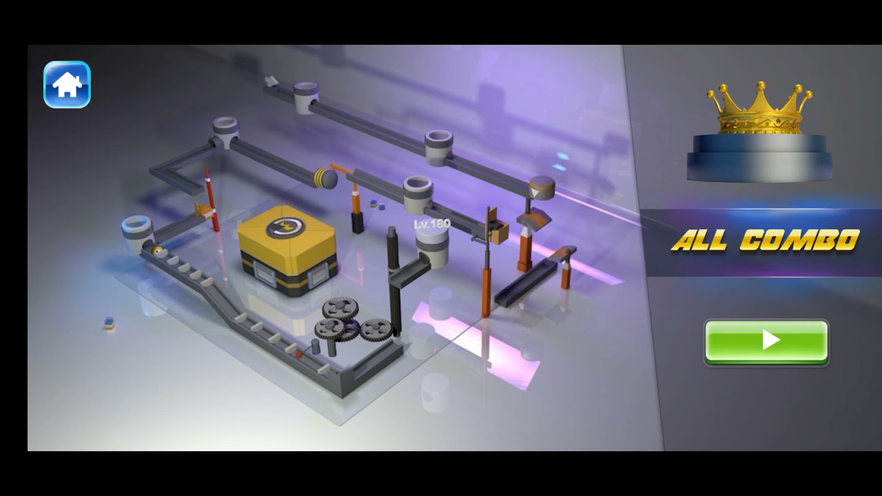 Billiards City Level 1-5 - HD Gameplay