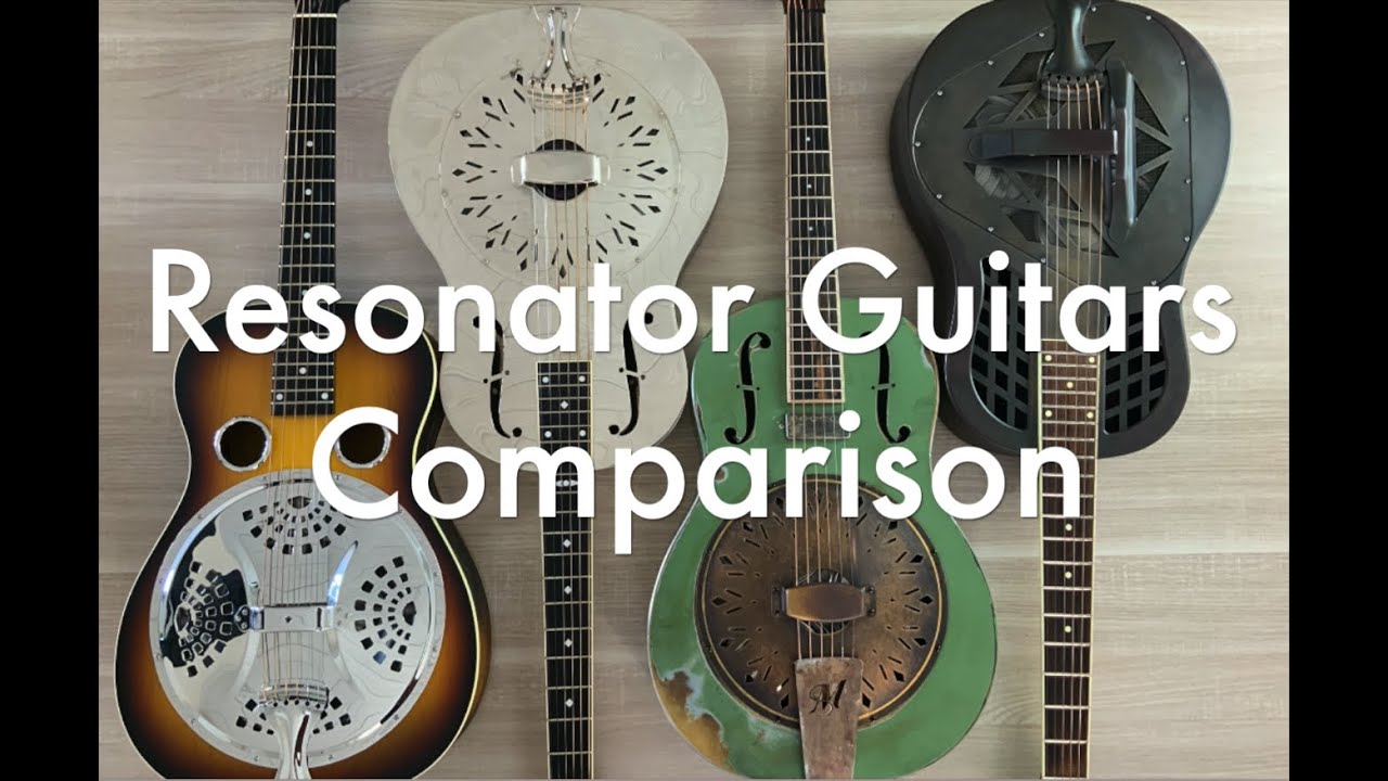 Why you need a resonator guitar ! A comparison between 4 resonators.