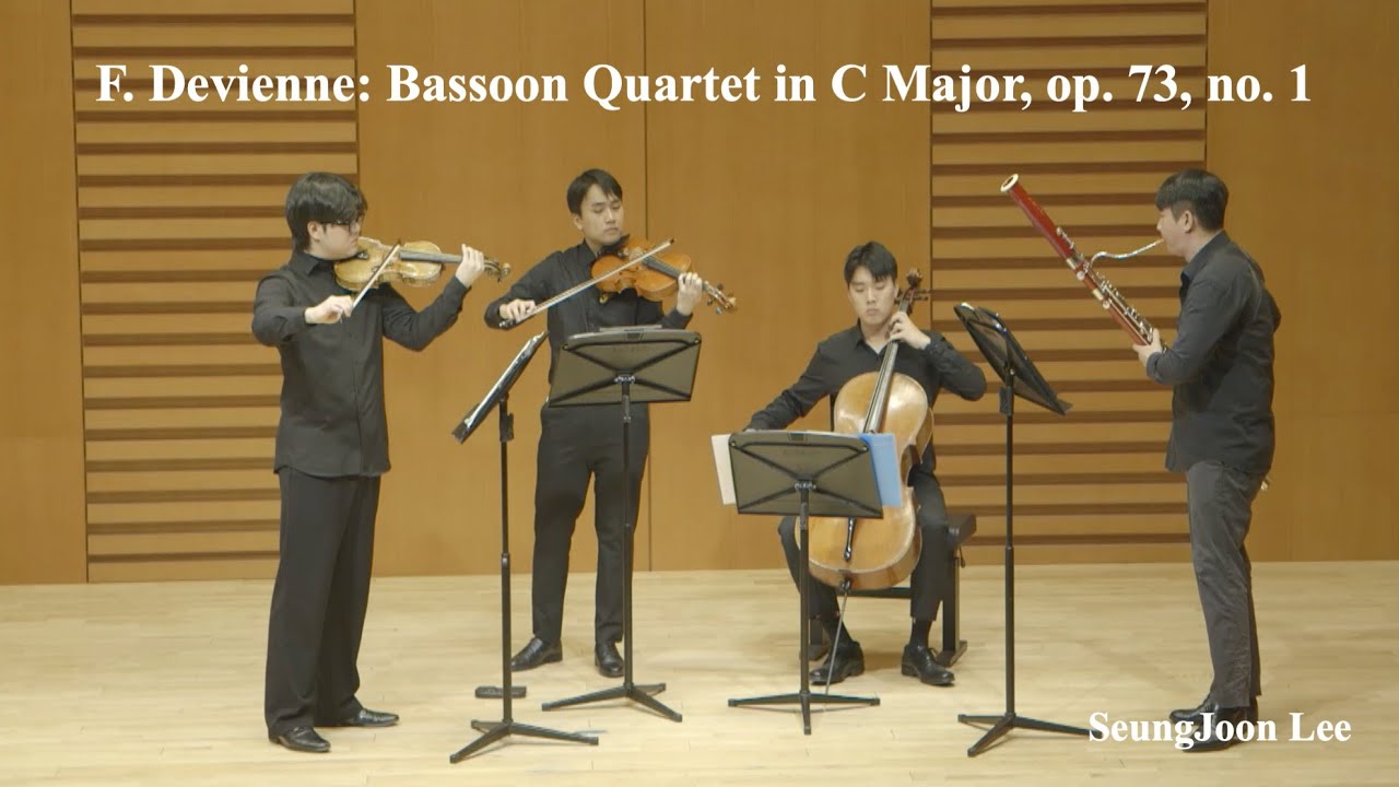 F. Devienne - Bassoon Quartet in C Major, op. 73, no. 1 / SeungJoon Lee