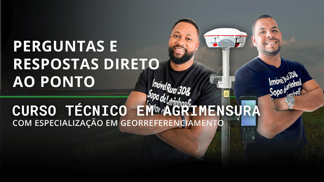 CURSO TÉCNICO EM AGRIMENSURA - TODAS AS PERGUNTAS RESPONDIDAS | DIRETO AO PONTO