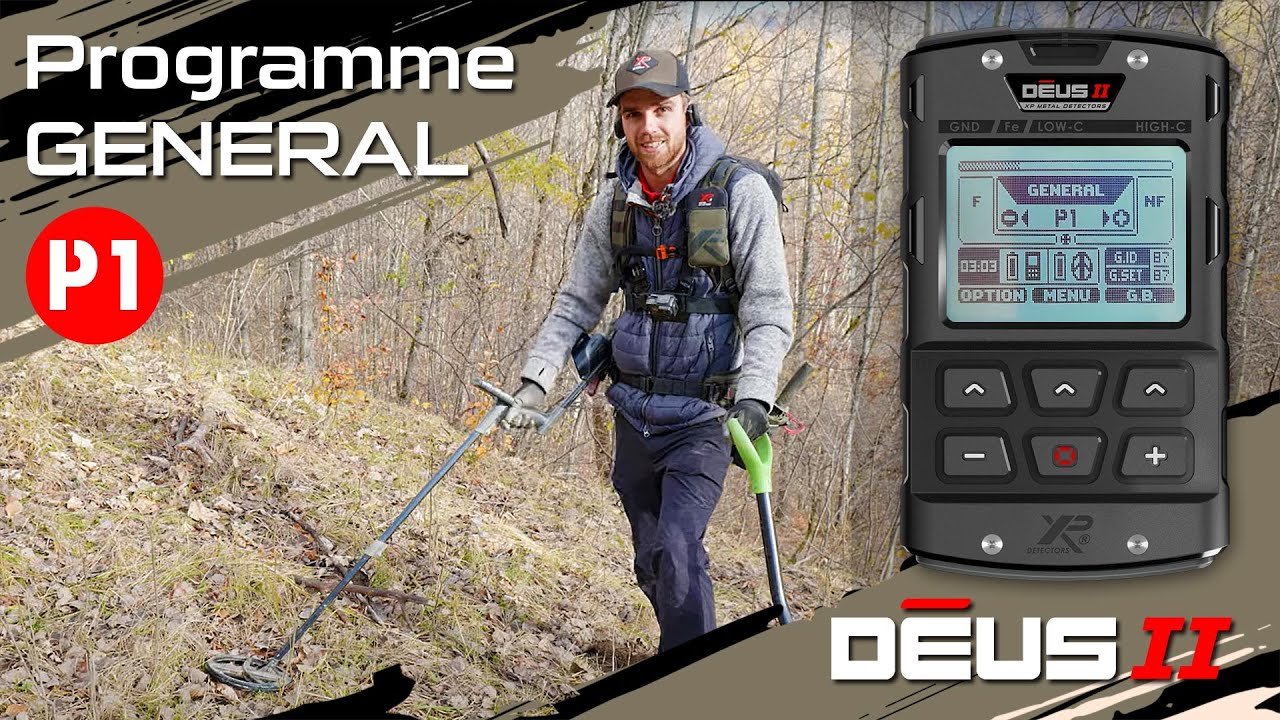 Chasse aux métaux avec le programme Général et le DEUS 2 #xpdeusii #deus2 #xpdeus