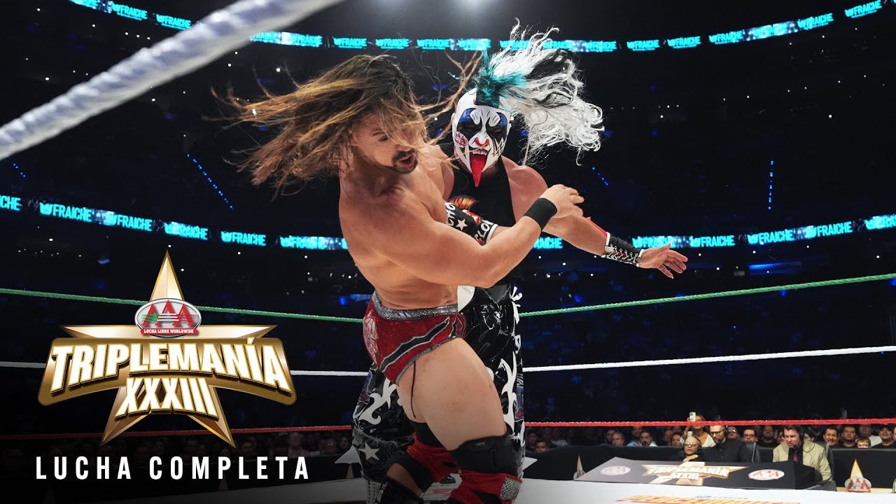 LUCHA COMPLETA: Los Garza vs. Psycho Clown & Pagano: Triplemania XXXIII