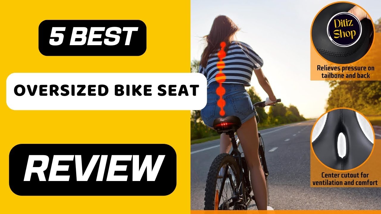 ✅ Best Oversized Bike Seat on Amazon in 2025! Top Comfortable & Budget-Friendly Saddle Review |