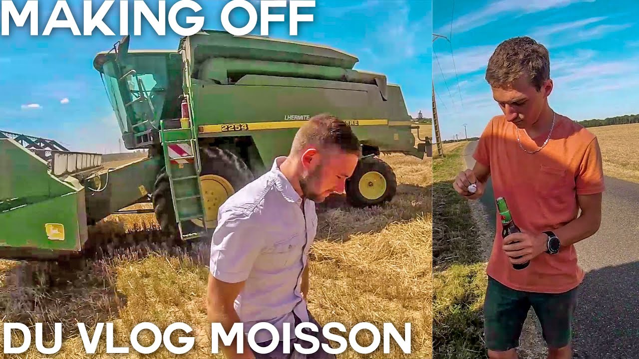 MAKING OFF DU VLOG MOISSON AVEC NIKOOH !
