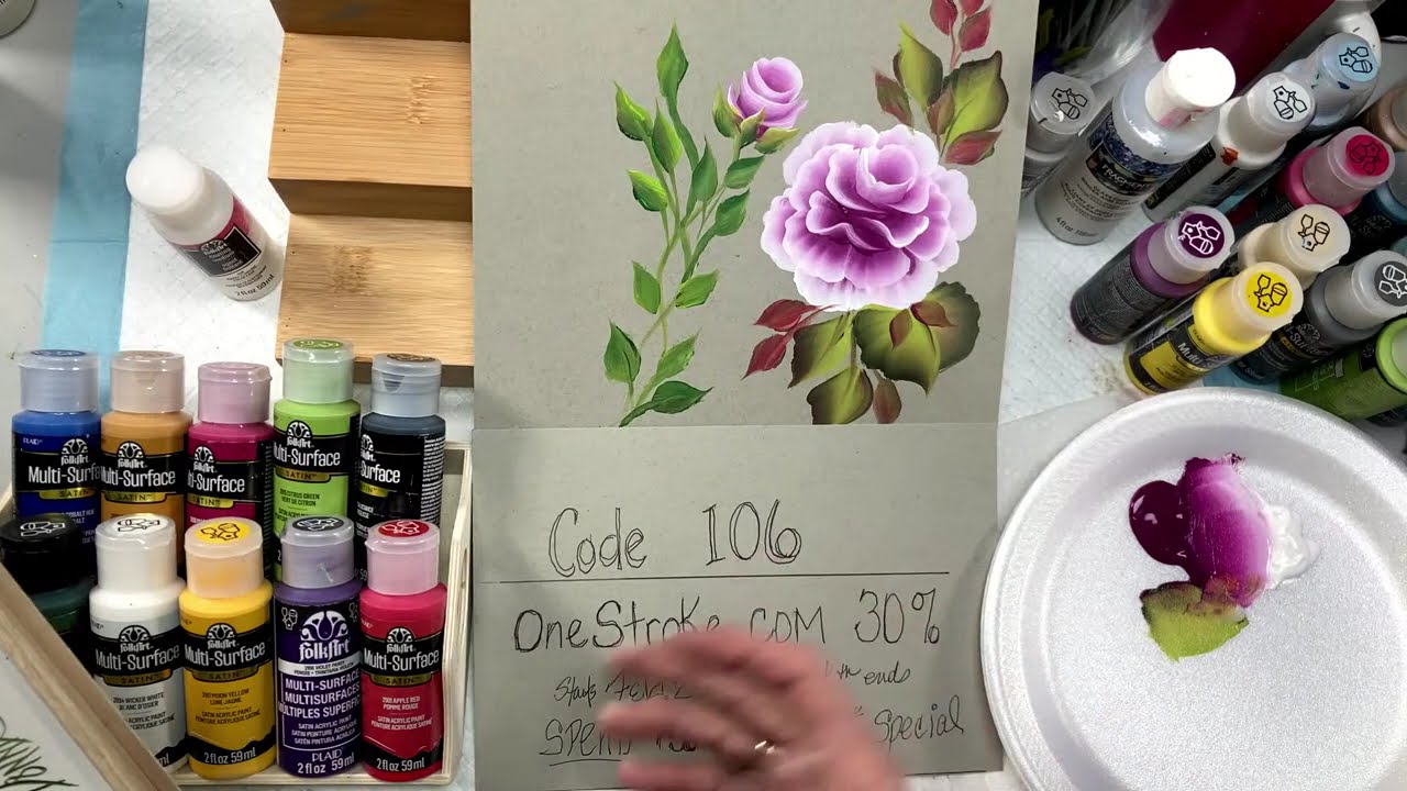 Learn to Paint One Stroke With Donna | Donna Dewberry 2026