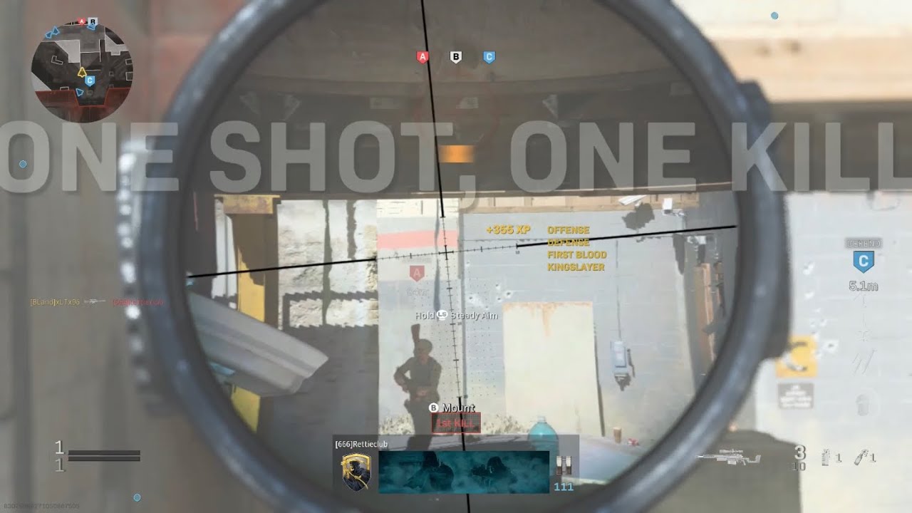 Modern warfare montage! Ax-50 best sniper class