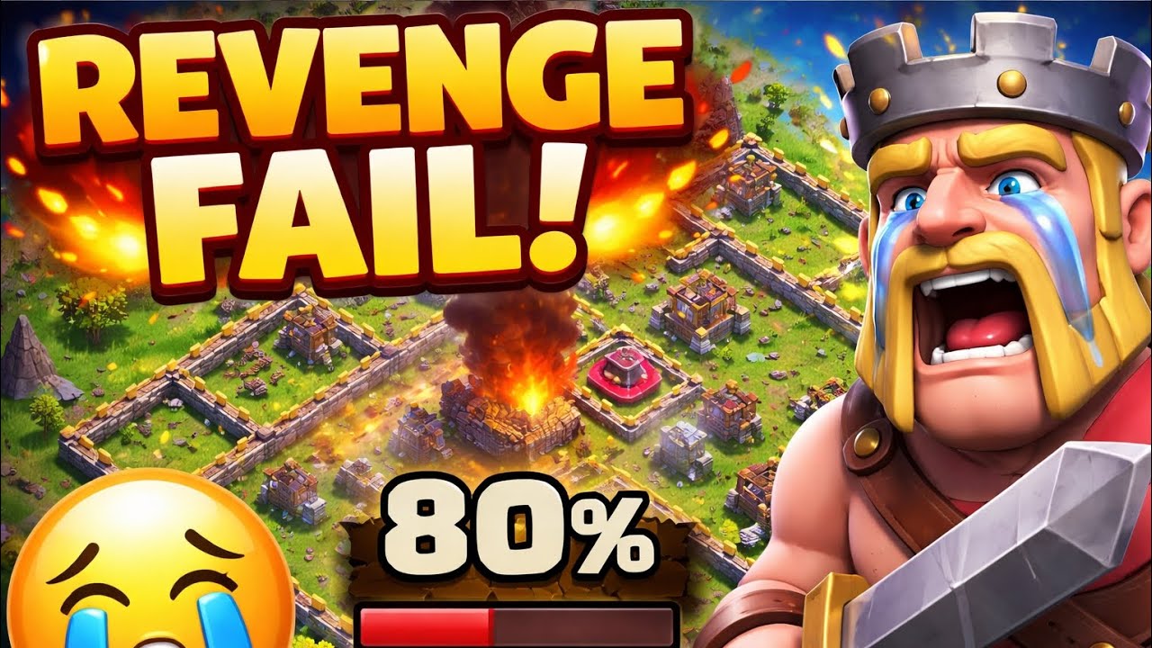 Revenge failed this time#supercell #must watch#ultimate attack 