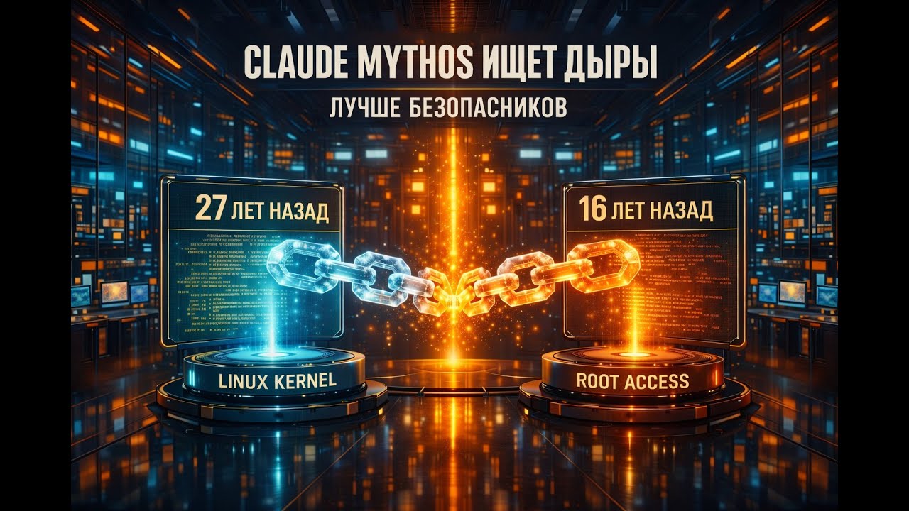 ⚡ Claude Mythos ищет дыры лучше людей 🤯 Anthropic запустила Glasswing 🔐