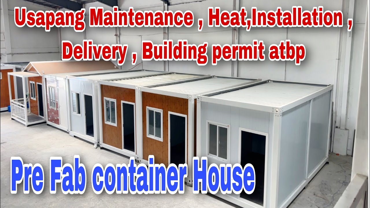 Part 2, Mga dapat mo pang malaman sa pagbili ng Pre fab container house!!
