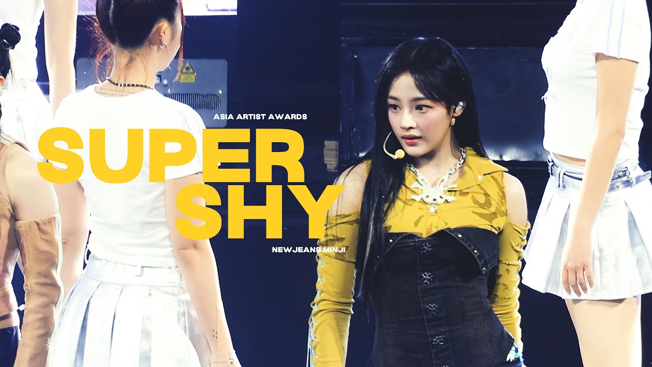 231214 아시아 아티스트 어워즈 AAA  'Super Shy' 직캠 - 뉴진스 민지 (NEWJEANS MINJI FOCUS) #aaa2023