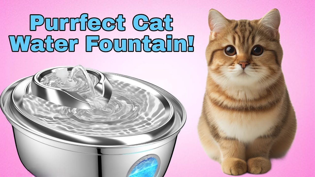 ORSDA Cat/Small Dog Water Fountain: Keep Your Pet Hydrated!